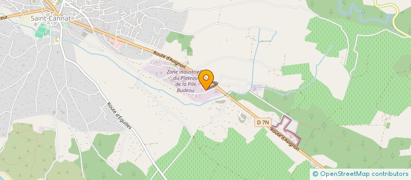 localisation de l'entreprise ECCTO à SAINT-CANNAT