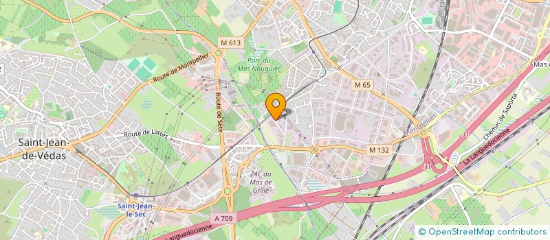 localisation de l'entreprise ECD  AUBIERE