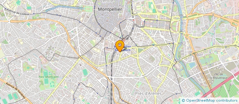 localisation de l'entreprise ECD à MONTPELLIER