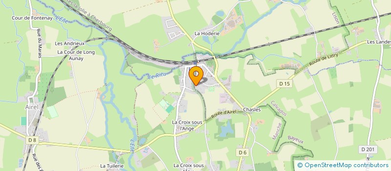 localisation de l'entreprise ECD  SAINTE-MARGUERITE-D'ELLE