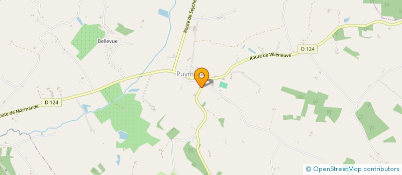 localisation de l'entreprise ECD  PUYMICLAN