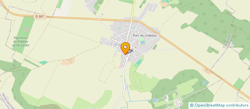 localisation de l'entreprise ECD AMENAGEMENT  CRESPIERES