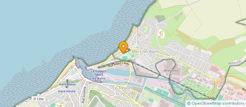 localisation de l'entreprise ECD'EU à MERS-LES-BAINS