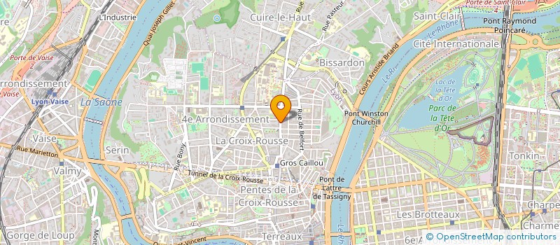 localisation de l'entreprise ECD4 à LYON