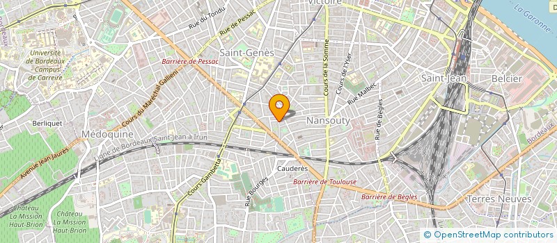 localisation de l'entreprise ECDB  SAINT-MEDARD-D'EYRANS