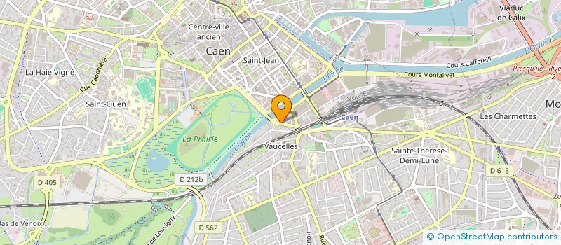 localisation de l'entreprise ECDB à CAEN