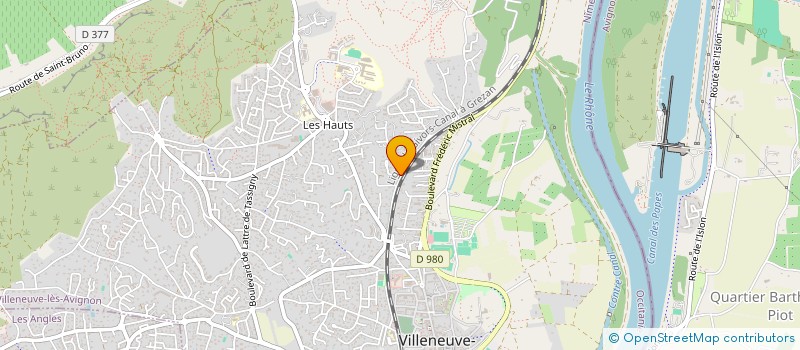 localisation de l'entreprise ECDC CONSEILS  LES ANGLES