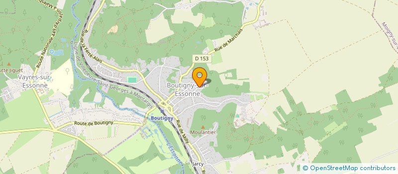 localisation de l'entreprise ECDIOT à BOUTIGNY-SUR-ESSONNE