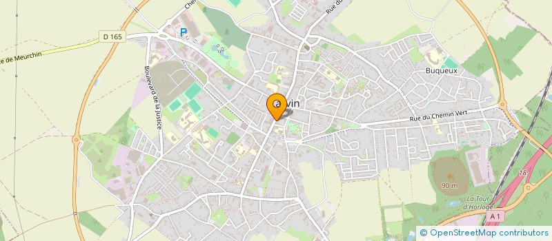 localisation de l'entreprise ECDP à CARVIN