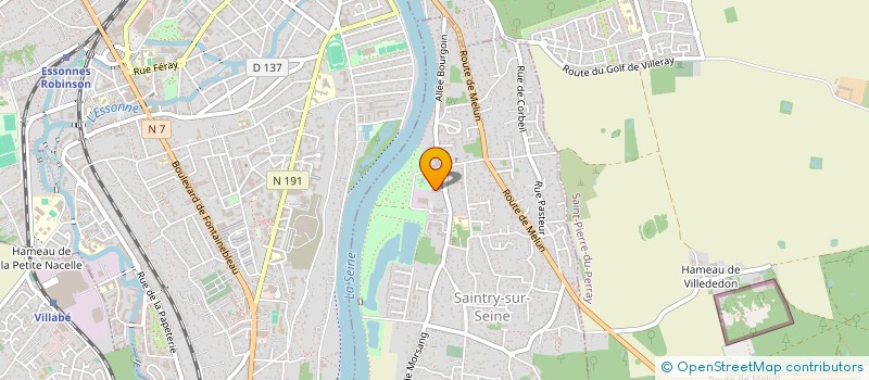 localisation de l'entreprise ECE à SAINTRY-SUR-SEINE