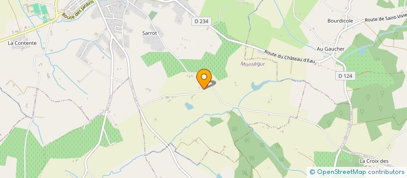 localisation de l'entreprise ECE AQUITAINE à MONSEGUR