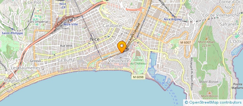 localisation de l'entreprise ECE IMMO à NICE