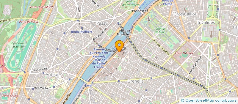 localisation de l'entreprise ECE POKER  PARIS