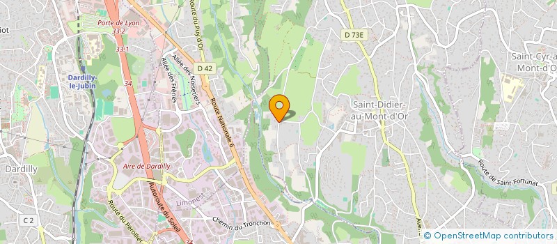 localisation de l'entreprise ECEC  SAINT-DIDIER-AU-MONT-D'OR