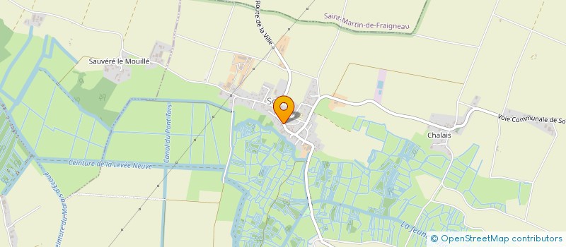 localisation de l'entreprise ECENTER  SAINT-PIERRE-LE-VIEUX