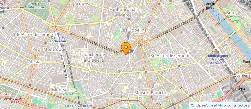 localisation de l'entreprise ECF  PARIS