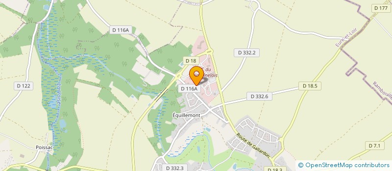 localisation de l'entreprise ECF BEQUET à AUNEAU-BLEURY-SAINT-SYMPHORIEN