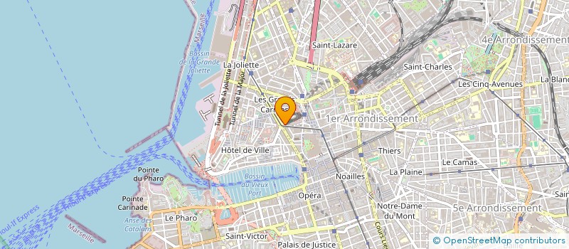 localisation de l'entreprise ECF ECOLE CONDUITE FRANCAISE à MARSEILLE