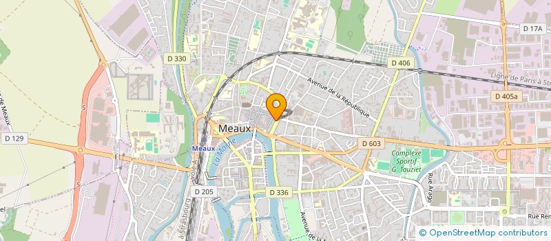 localisation de l'entreprise ECF MEAUX à MEAUX