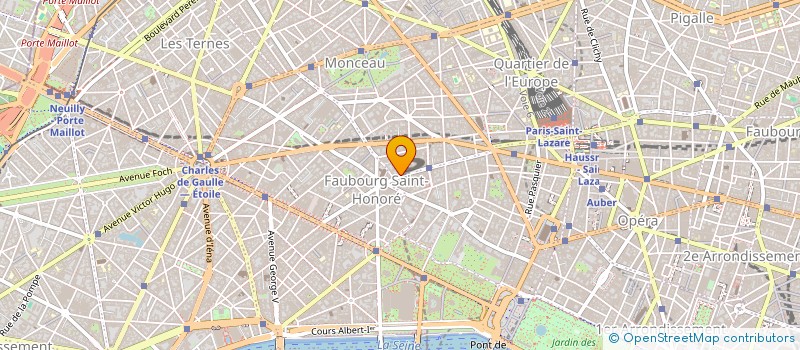 localisation de l'entreprise ECFI CONSEILS  PARIS