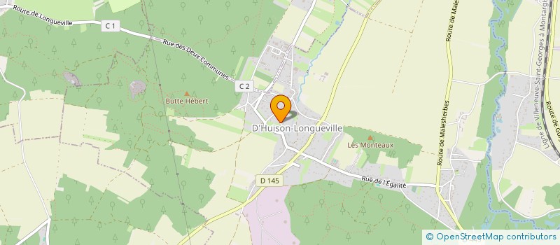 localisation de l'entreprise ECGBAT à D'HUISON-LONGUEVILLE