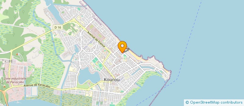 localisation de l'entreprise ECGC à KOUROU