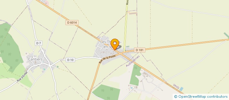 localisation de l'entreprise ECGCHG à LES THILLIERS-EN-VEXIN