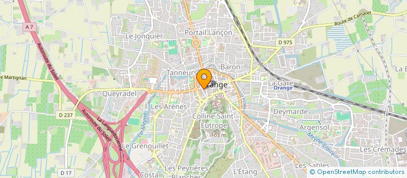 localisation de l'entreprise ECGM MULTIMEDIA  ORANGE