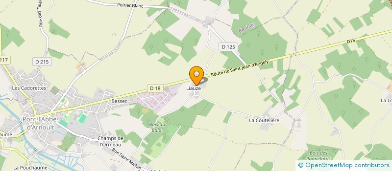 localisation de l'entreprise ECGN  PONT-L'ABBE-D'ARNOULT