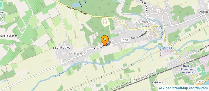 localisation de l'entreprise ECGUILLY  VEUZAIN-SUR-LOIRE