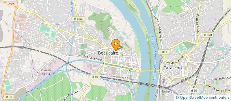 localisation de l'entreprise ECH CHAAIBI  BEAUCAIRE