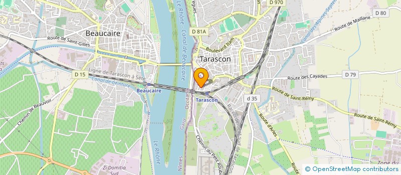 localisation de l'entreprise ECH CHAAIBI SERVICE à TARASCON