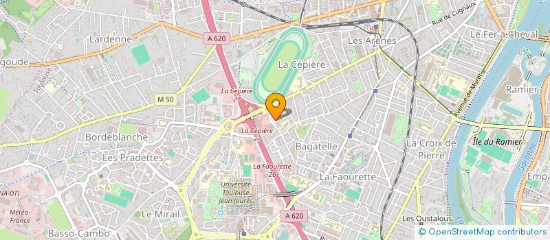 localisation de l'entreprise ECH-CHANAA PLATRE à TOULOUSE