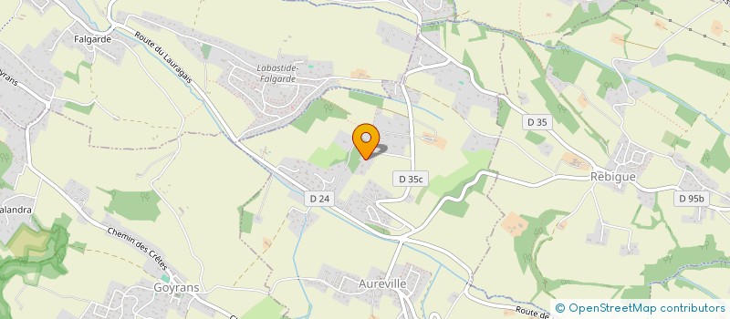 localisation de l'entreprise ECH CLOS VICTOR  AUREVILLE