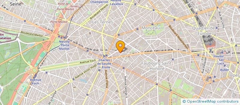 localisation de l'entreprise ECH HOLDING  PARIS