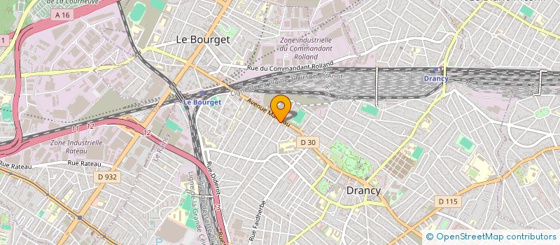 localisation de l'entreprise ECHA-POSE à DRANCY