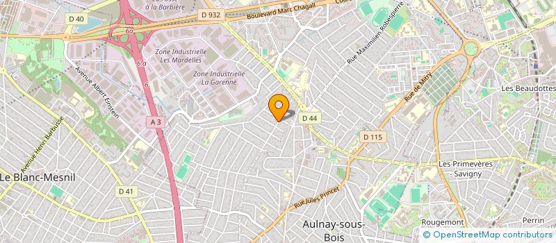 localisation de l'entreprise ECHADLI HOLDING à AULNAY-SOUS-BOIS