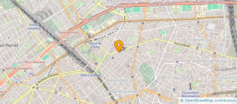 localisation de l'entreprise ECHAFAUDAGE DE PARIS à PARIS