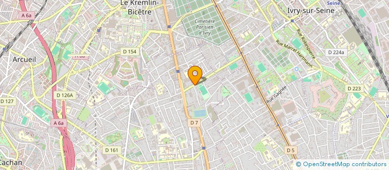 localisation de l'entreprise ECHAFAUDAGE SERVICES 94  VILLEJUIF