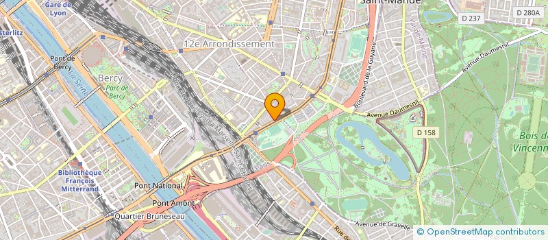 localisation de l'entreprise ECHAFAUDAGES LES OUVRIERS DE PARIS à PARIS