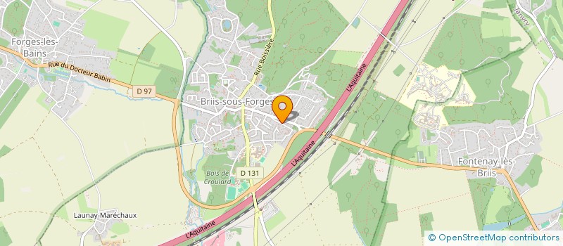 localisation de l'entreprise ECHAFAUDAGES SERVICE à BRIIS-SOUS-FORGES