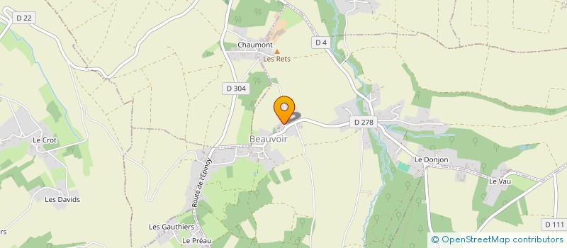 localisation de l'entreprise ECHAFORT 89 à LINDRY