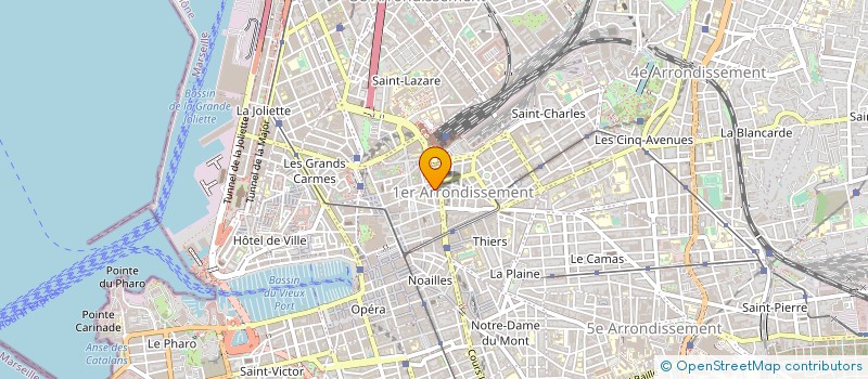 localisation de l'entreprise ECHANG PROMOT INTER CULT ARTIS SUD EUROP à MARSEILLE