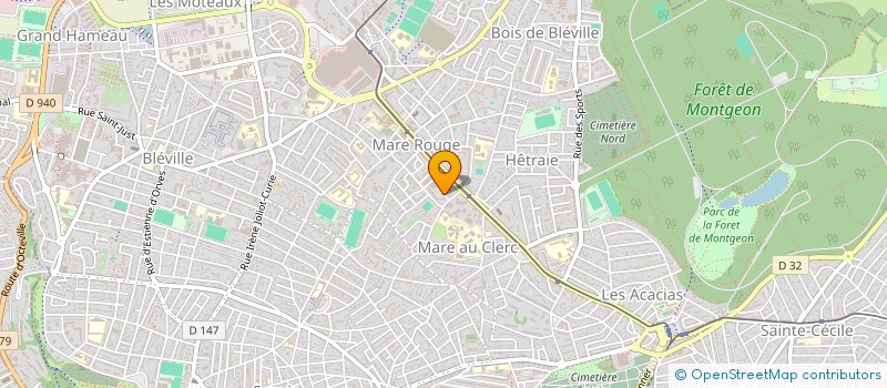 localisation de l'entreprise ECHANGE DES CONNAISSANCES  LE HAVRE