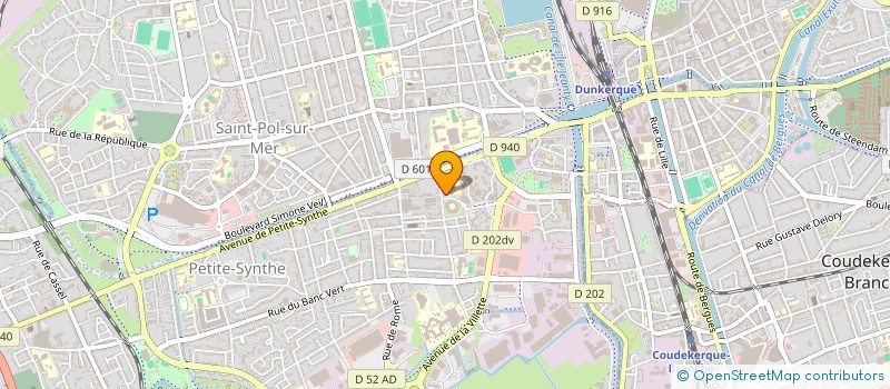 localisation de l'entreprise ECHANGE ET PARTAGE à DUNKERQUE