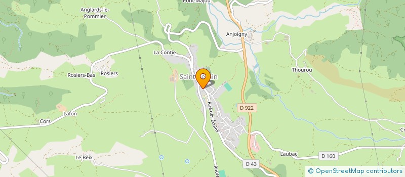 localisation de l'entreprise ECHANGE TERROIR ET CULTURE BARSAC SAINT-CERNIN  SAINT-CERNIN