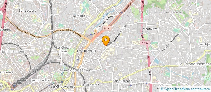 localisation de l'entreprise ECHANGE TES FRINGUES à MARSEILLE