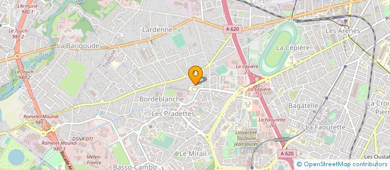 localisation de l'entreprise ECHANGES à TOULOUSE