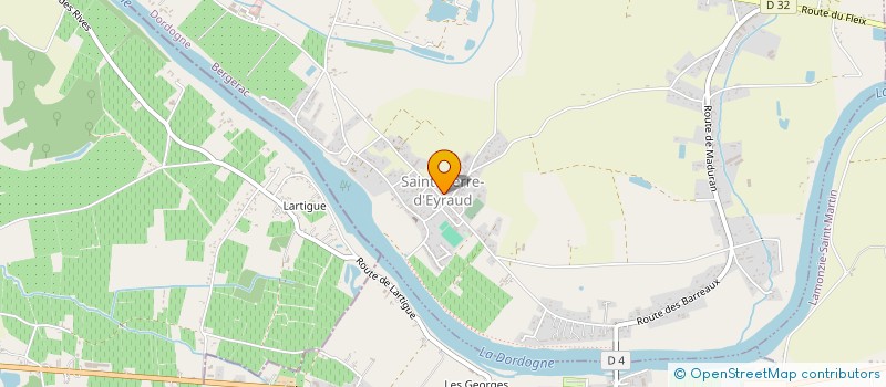 localisation de l'entreprise ECHANGES AUTOUR DU PATRIMOINE DE BOSSET  BOSSET