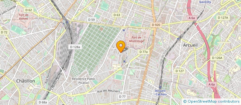 localisation de l'entreprise ECHANGES CULT INTERNAT SOURDS ENTENDANT à BAGNEUX